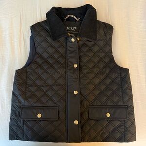 J. Crew Women's Quilted Barn Vest (sold out online)